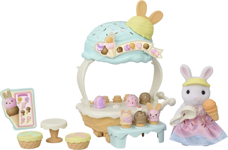 Sylvanian Families ijskraam met figuur