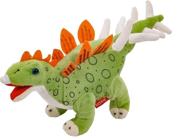 Pluche dinosaurus Stegosaurus groen 30 cm