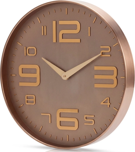 Wandklok Segnale goud 50 cm