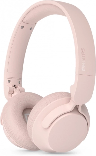 Draadloze over-ear koptelefoon Philips roze