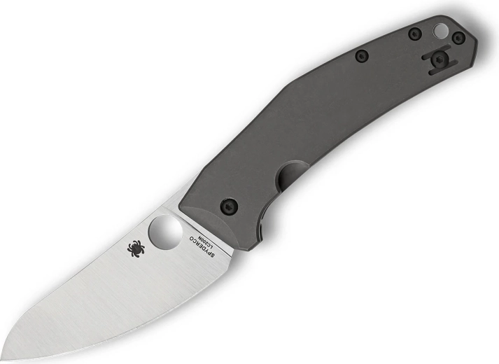 Vouwmes Spyderco SpydieChef, titanium, satijn, 8,4 cm