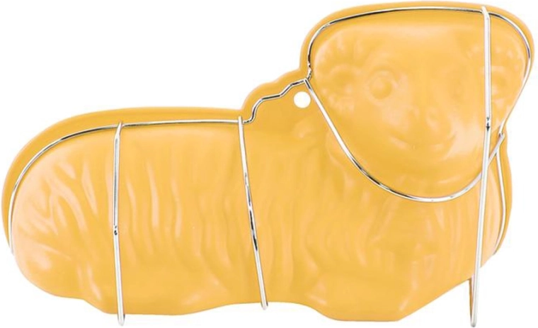 Siliconen vorm voor lammetje met metalen standaard 32 × 16 × 9 cm