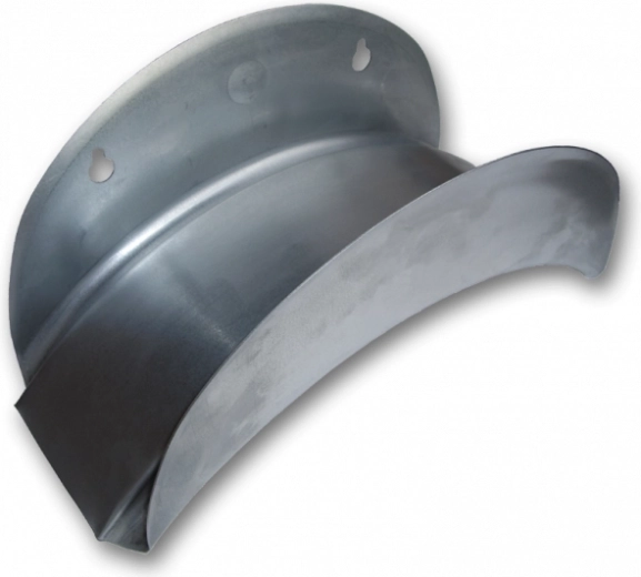 wandhouder voor tuinslang van vergalvaniseerd metaal