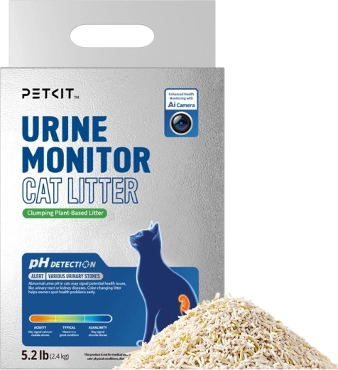 Petkit urine monitor – klonterende plantaardige kattenbakvulling met pH-indicatie - 1 stuk