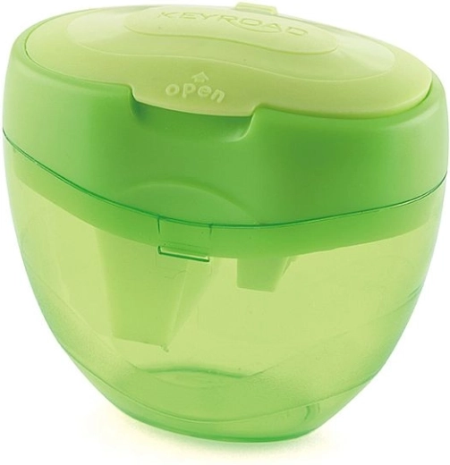 Keyroad Tri Plus puntenslijper met opvangbak, groen