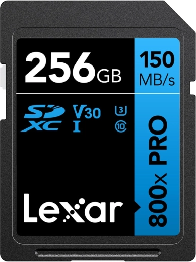 Geheugenkaart Lexar Professional 800x Pro SDXC 256 GB