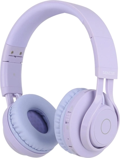 Draadloze kinderkoptelefoon Sencor SEP Frieza paars