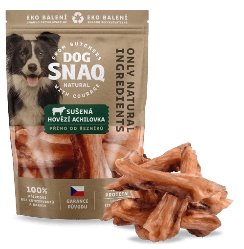 Dog Snaq gedroogde runderachillespees voor honden 200 g