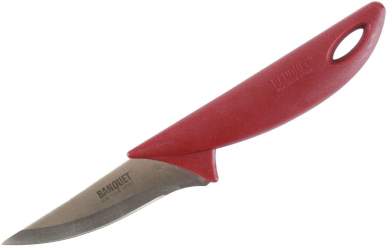 Universeel keukenmes 9 cm Culinaria Red