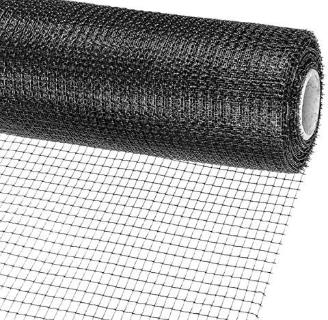 Mollenwering net 2 × 200 m zwart
