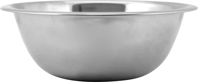 Roestvrijstalen kom Glossy 14 cm