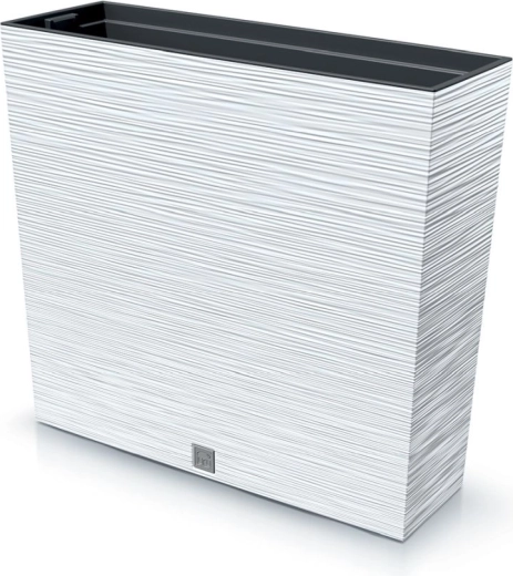 Tuinbak Furu Case T 77 cm wit met binnenbak