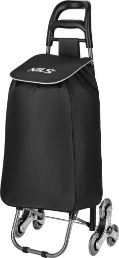 Boodschappentas op wielen NILS Camp 40 l – zwart
