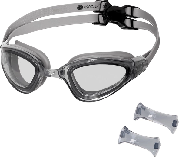 NILS Aqua zwembril met anti-fog coating, grijs