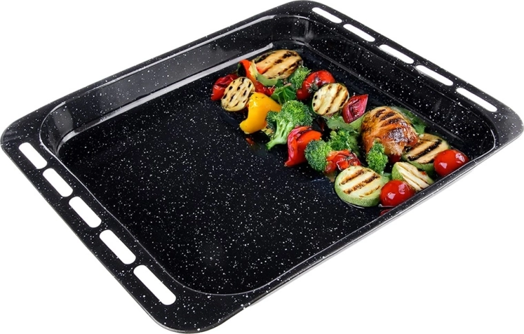 Geëmailleerde diepe bakplaat 45,5 × 36 × 5 cm