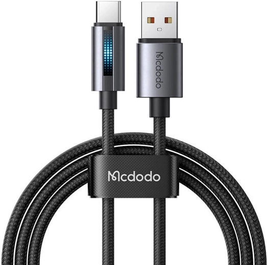 USB-kabel Mcdodo USB-A naar USB-C 1,2m zwart
