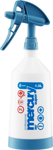 Sprayer MERCURY CLEANING 360, 1 l, blauw