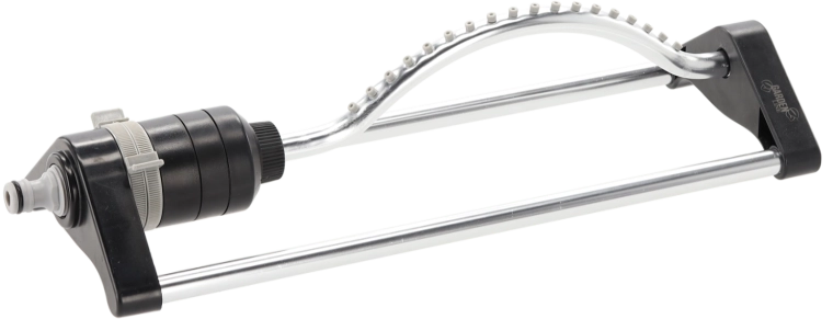 Oscillerende tuinsproeier met instelbaar bereik