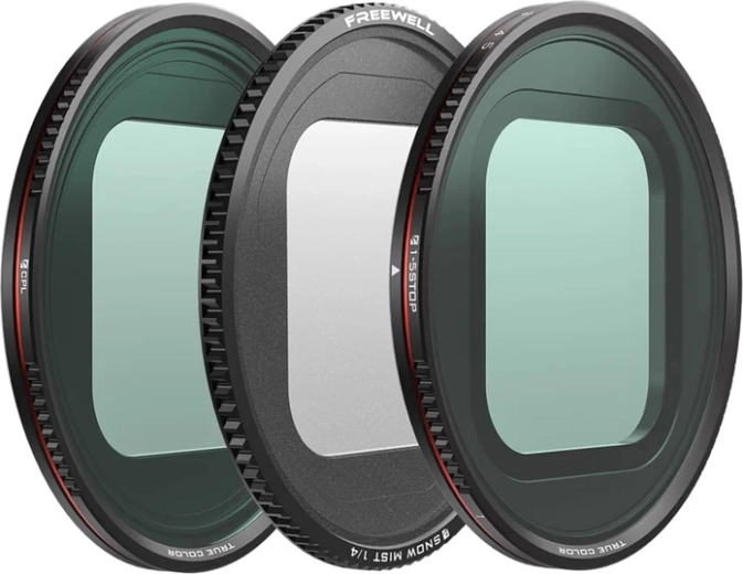 Set van magnetische FREEWELL-filters voor iPhone (3 stuks)