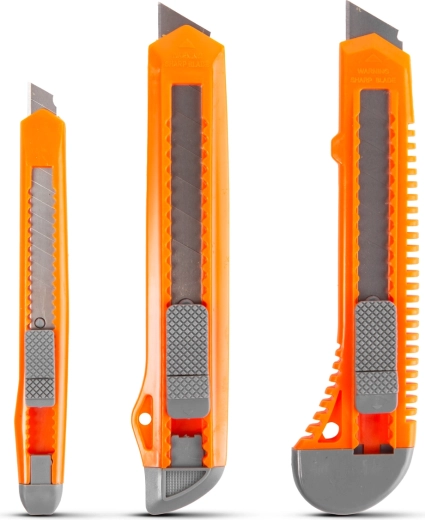 Set universele afbreekmessen, 3 stuks