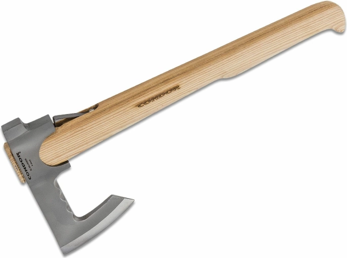 Buitenbijl Condor Travelhawk met lederen hoes