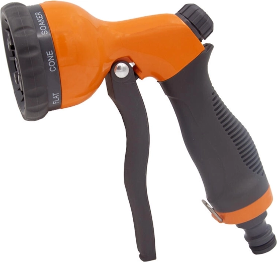 DELUX metalen tuinspuit met 8 functies