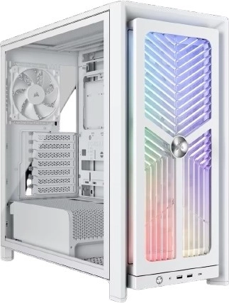 Corsair Frame 4000X RS witte ATX mid-tower behuizing