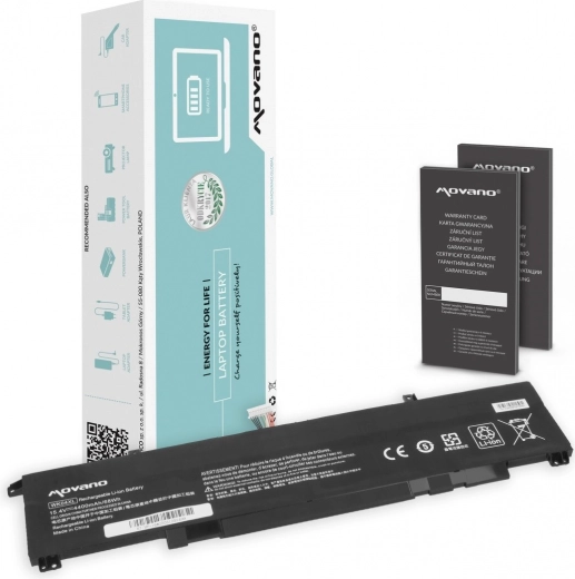Movano-batterij voor HP Victus 16 en HP Omen 16 (68 Wh, 4400 mAh)