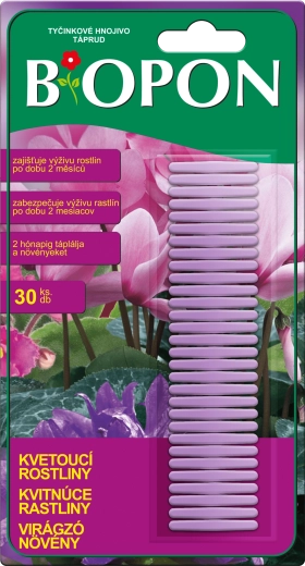 BOPON stokmeststof voor bloeiende planten 30 stuks