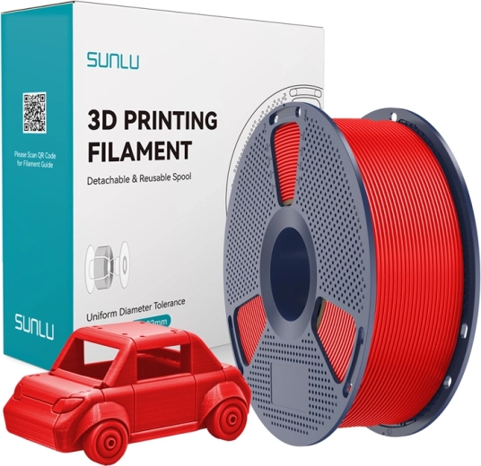 Sunlu PETG-filament rood