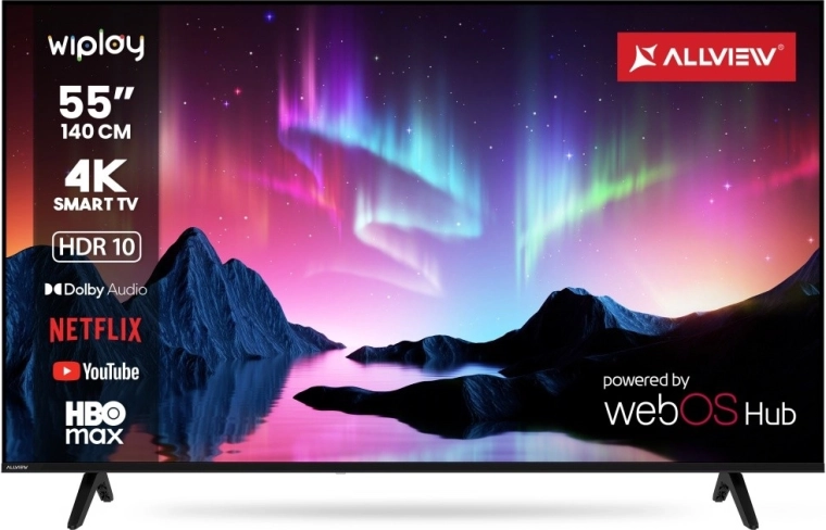 55-inch slimme tv met webOS