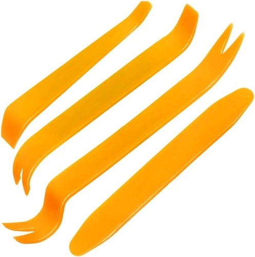 Gereedschap voor demontage van bekleding - set van 4 stuks