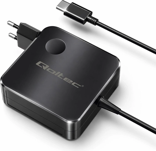 Netlader Qoltec GaN 65 W USB‑C PD met PPS
