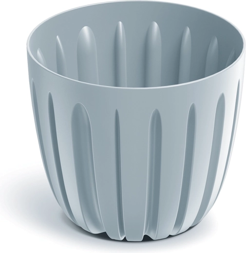 Bloempot Wario 16,8 cm lichtgrijs