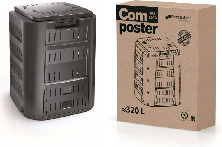 Composteerbak Compogreen 320 l zwart