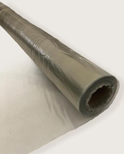 Bouwbeschermfolie halve mouw 2 × 50 m, 50 µm, transparant