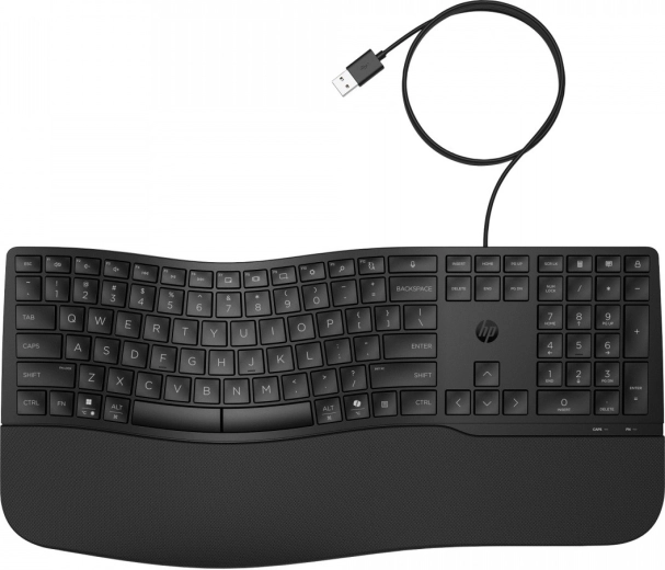 Bedrade ergonomische HP 480 Comfort-toetsenbord
