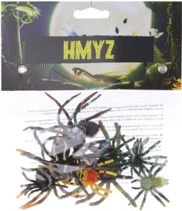 Plastic spinnen 10 stuks in zakje