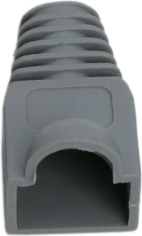 Witte knikbescherming voor kabel voor 8P8C-connector