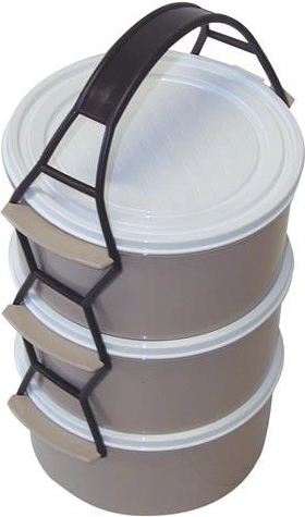 Etensthermos 3x1,0 l kunststof