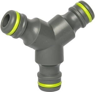 Drieweg-koppelstuk voor tuinslangen 3/4" BRADAS