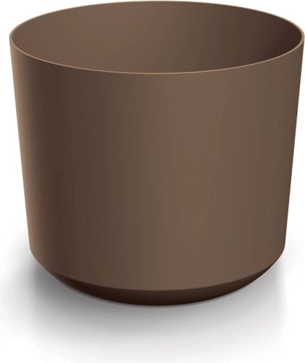 Bloempot TUBO 39 cm in rustiek baksteenrood