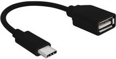 USB‑C-adapter (mannelijk) naar USB‑A (vrouwelijk) USB 2.0