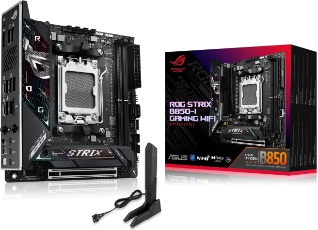 rog strix b850-i gaming wifi mini‑itx moederbord
