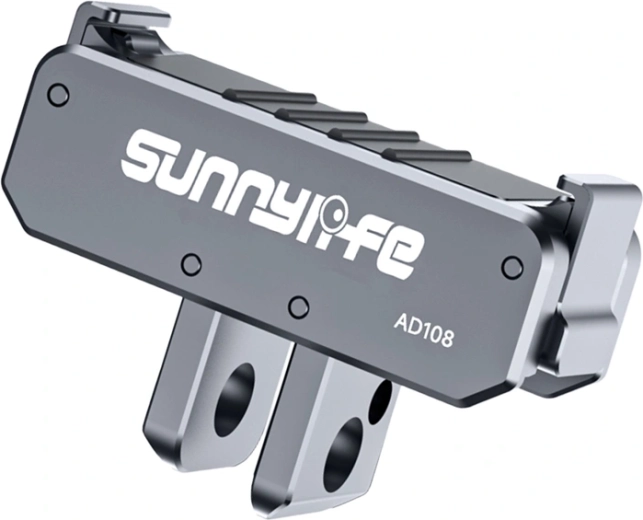 Sunnylife aluminium dubbelzijdige magnetische montageadapter voor Osmo Nano en Osmo Action 6