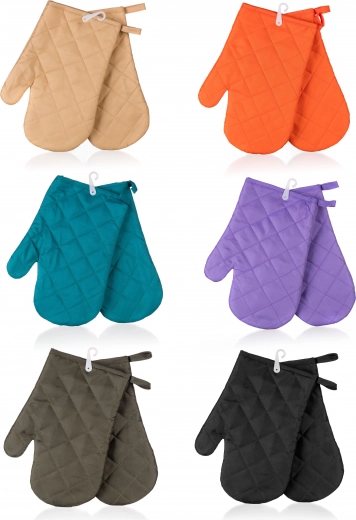 Set van 2 keukenhandschoenen SOLID