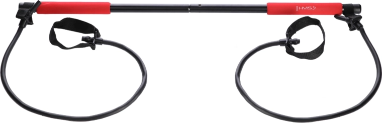 Pilates versterkingsstang met weerstandsbanden HMS DC30