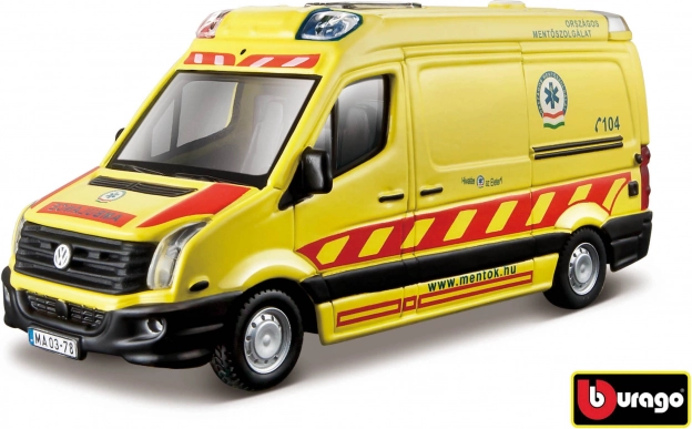 Bburago 1:50 Noodhulp Volkswagen Crafter Ambulance