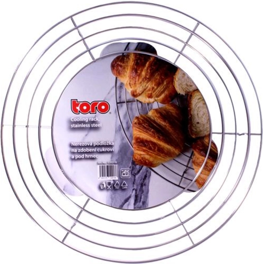 Toro roestvrijstalen draadrek voor koekjes 32,5 cm