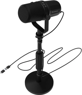 Genesis Radium 750D dynamische gamingmicrofoon USB/XLR met tafelstatief